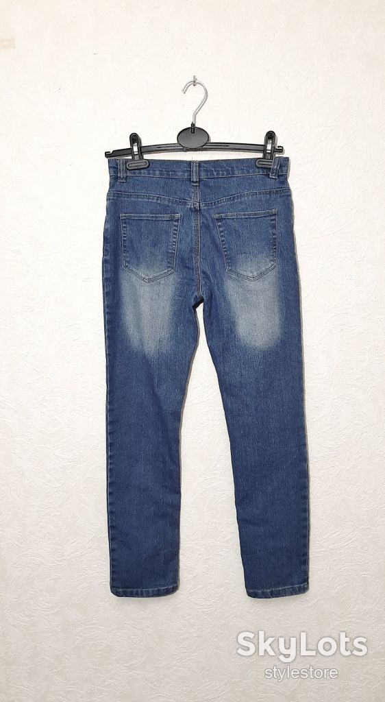 Бренд Skinny джинсы синие весна/лето на мальчика 12-15лет - фото фото фото 2
