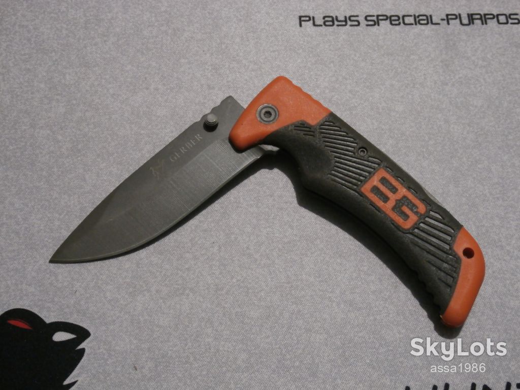 Туристичний складний ніж Gerber Bear Grylls Scout Knife,ніж для виживаня 18.5см - фото фото фото 1