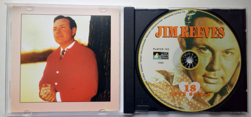 Jim Reeves - 18 Very Special Love Songs 1996 - фото фото фото 1