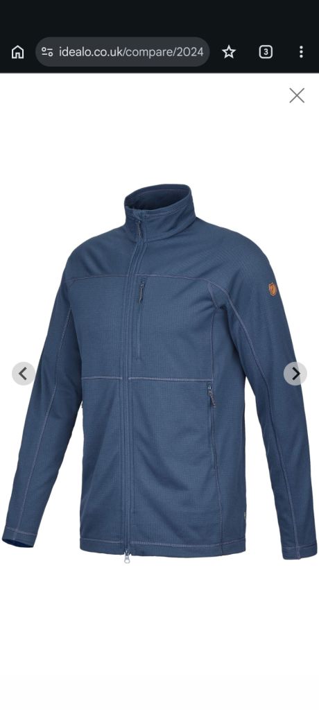 Кофта для трекінгу Fjallraven Abisko Lite Fleece Jacket - фото фото фото 3