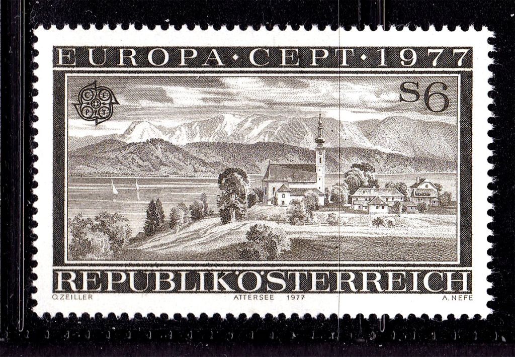 Австрия 1977 г MNH -  EUROPA CEPT - - фото фото фото 0
