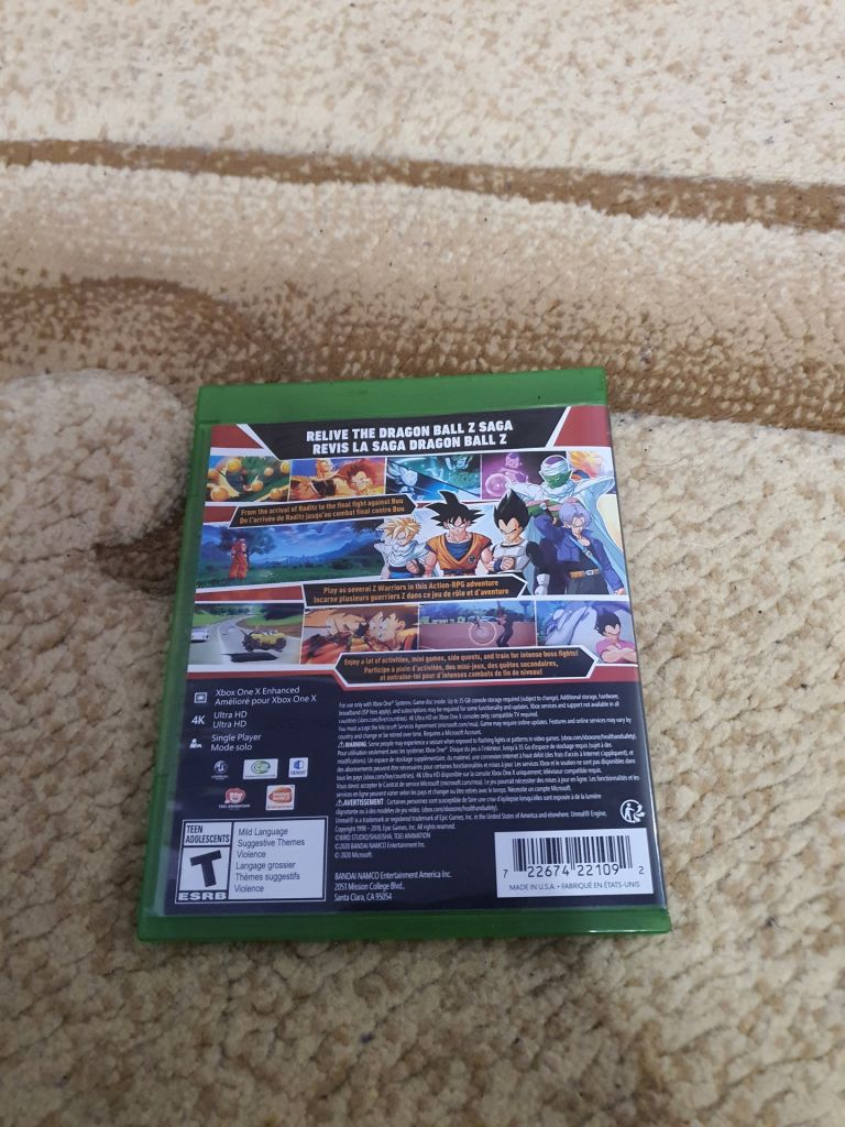 Диск xbox Dragon ball z - фото фото фото 2