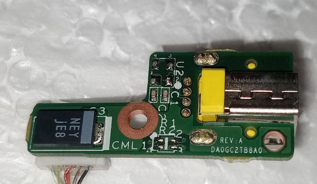 Роз'єм USB з ноутбука Lenovo ThinkPad L512 DA0GC2TB8A0 - фото фото фото 4