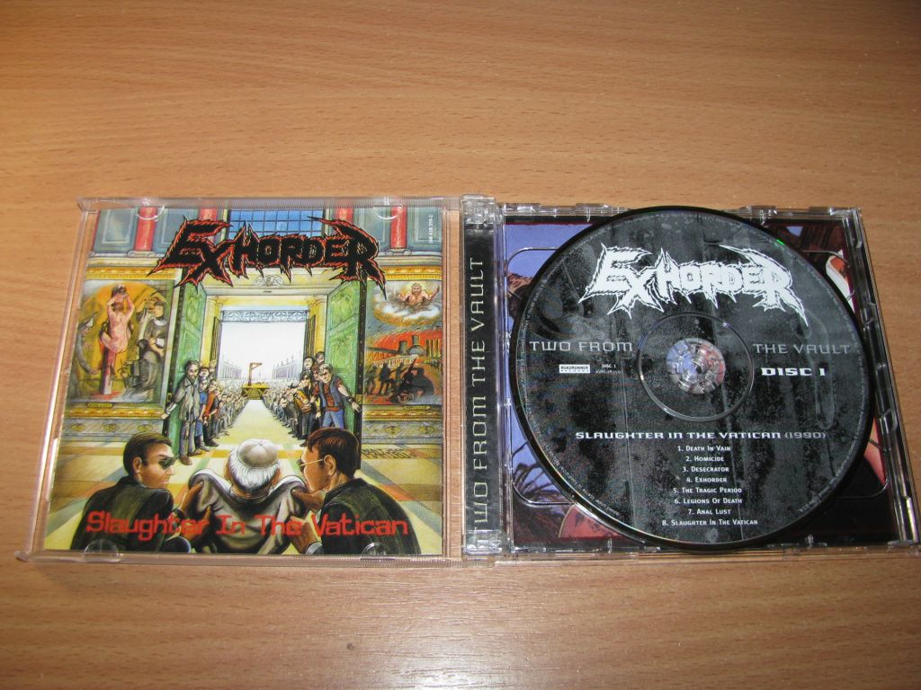 EXHORDER - Slaughter In The Vatican / The Law  (2003 Roadrunner 2CD,USA) - фото фото фото 2