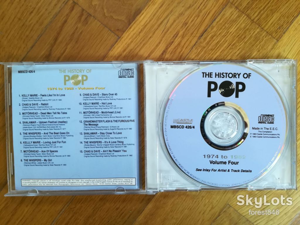 The history of pop-1974 to 1982-Vol. 4-состояние: 3+ - фото фото фото 2