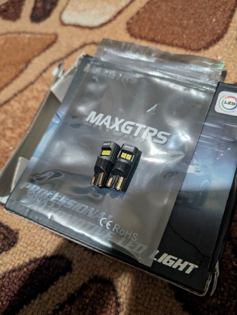 2шт&amp;#92;лот Maxgtrs T10 w5w LED габарит підсвітка номера салону лед лампочки - фото фото фото 0