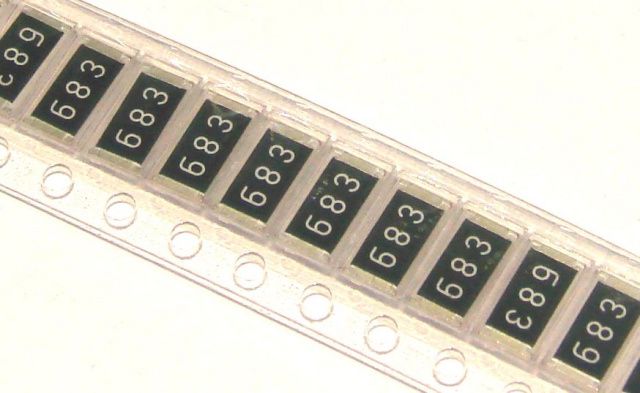 Резистор 2512 SMD 1W 1% 68K - фото фото фото 0