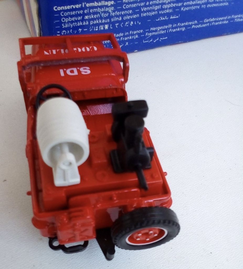 JEEP WILLYS S.D.I DU VAR COGOLIN POMPIERS by Solido  1/43 - фото фото фото 6