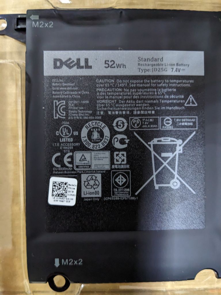 Батарея DELL JD25G 52Wh - фото фото фото 2