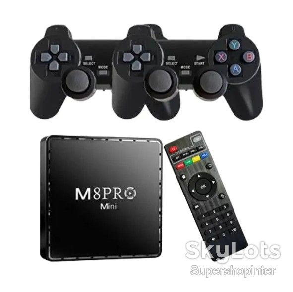 Игровая консоль M8 Рro Android Wireless Ретро приставка на 10000 игр - фото фото фото 5