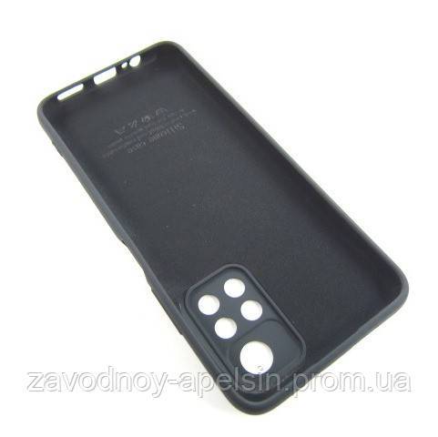 Xiaomi Poco M4 Pro 5G Чехол силиконовый Silicone Cover (черный) - фото фото фото 1