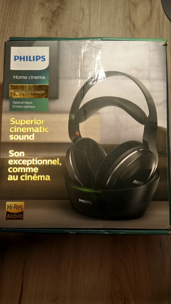 БЕСПРОВОДНЫЕ НАУШНИКИ  PHILIPS SHD8850 DIGITAL  999 ГРН - фото фото фото 0