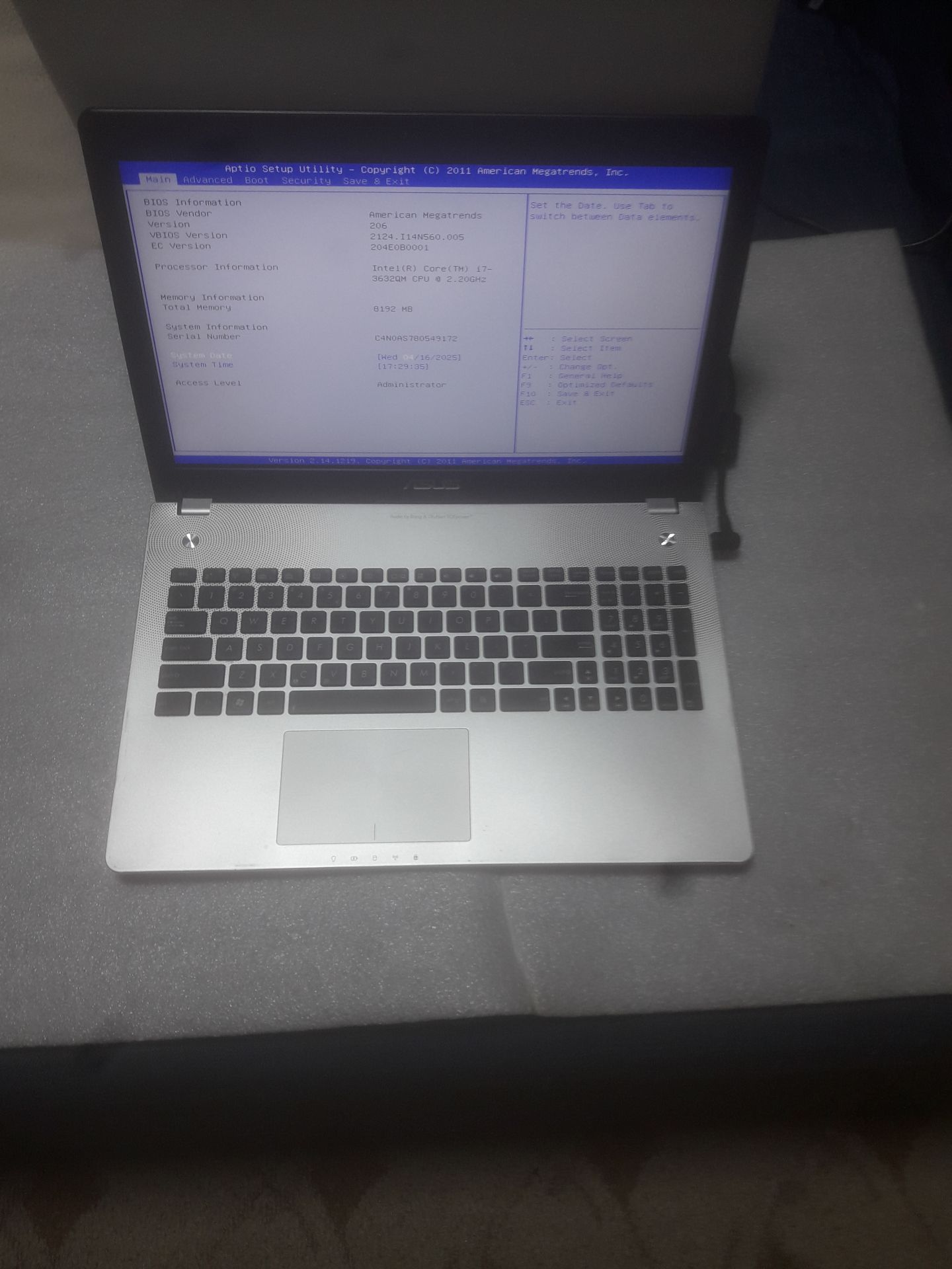 РАЗБОРКА !Игровой ноутбук Asus N56VM/Nvidia 630m - фото фото фото 0