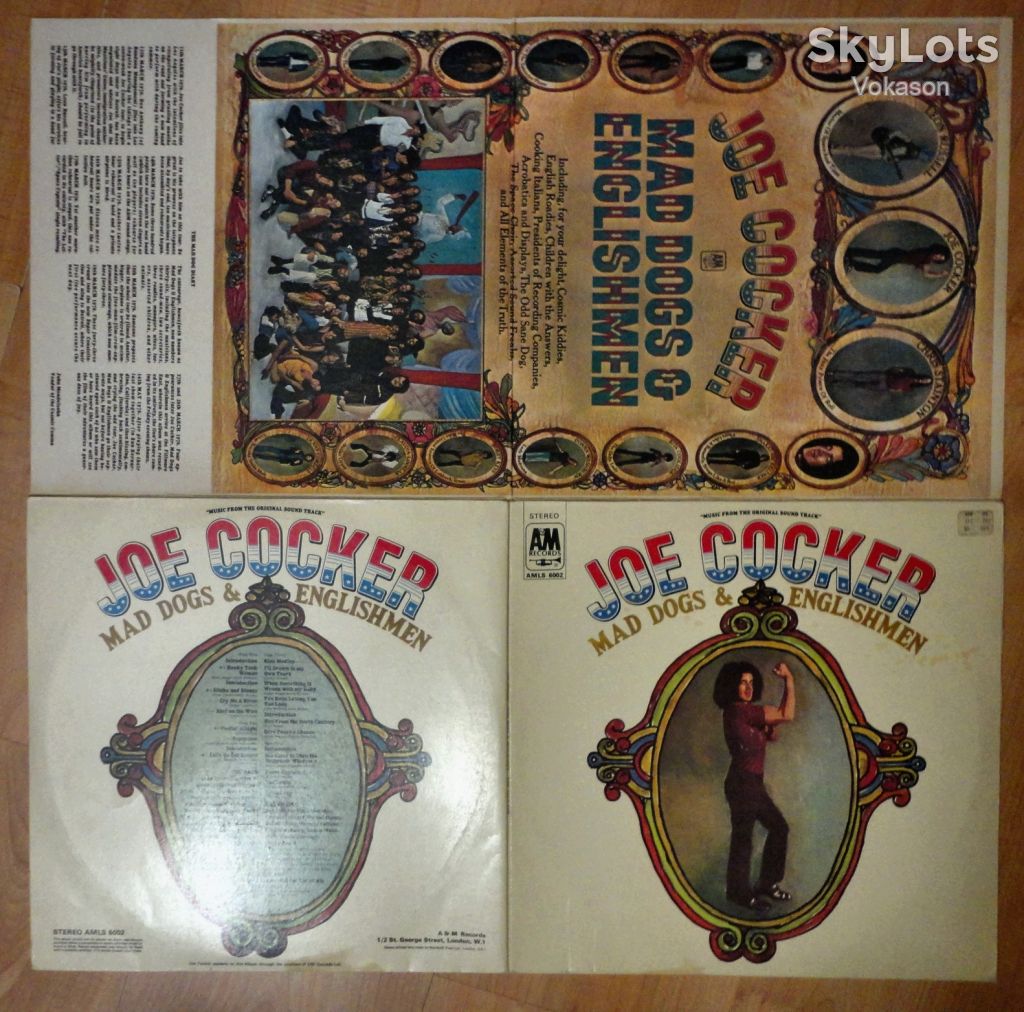 Joe Cocker ‎– Mad Dogs &amp; Englishmen  GF 2lp  NM/EX/EX - фото фото фото 1