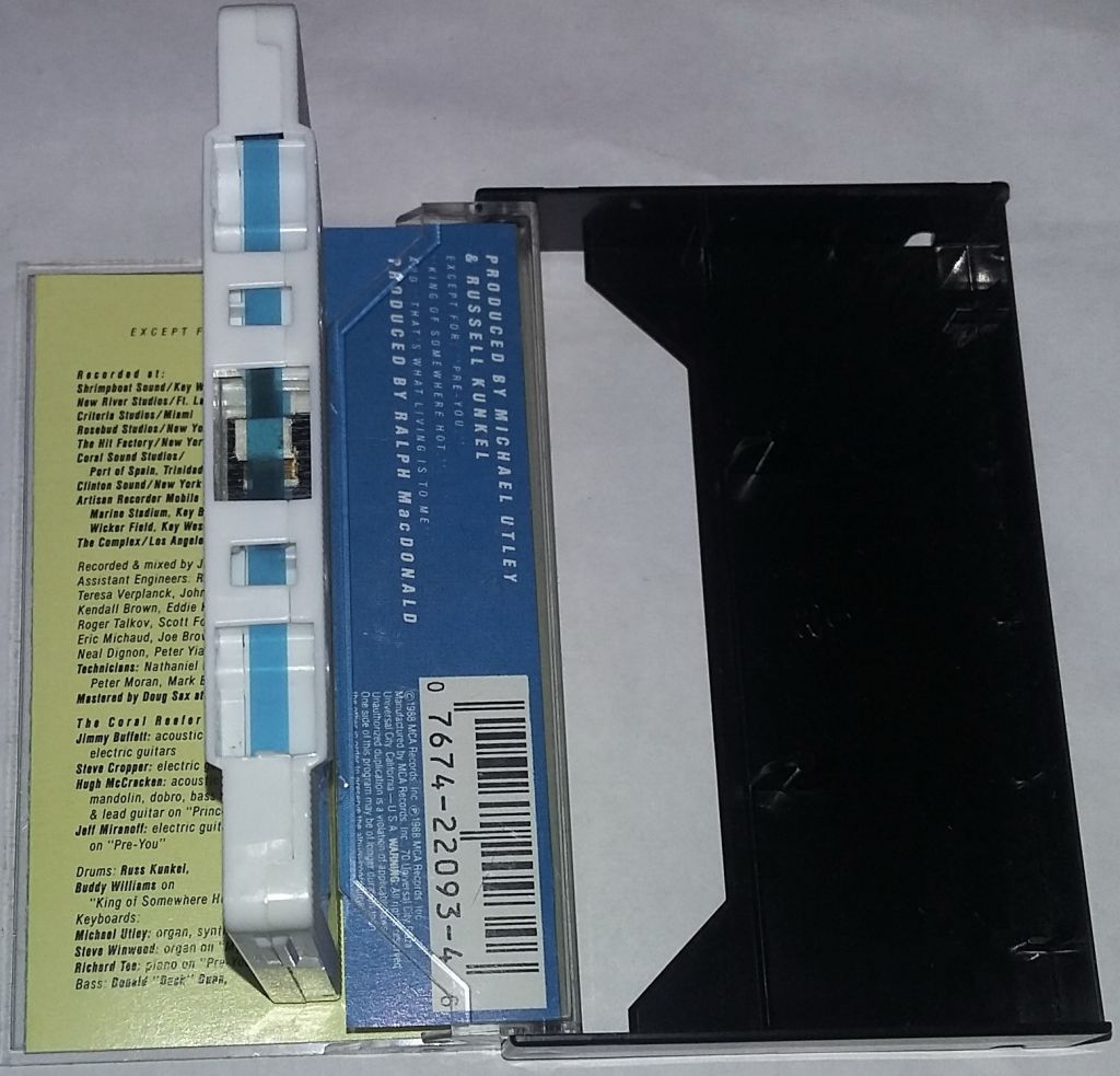 JIMMY BUFFETT Hot Water.  Cassette US - фото фото фото 2