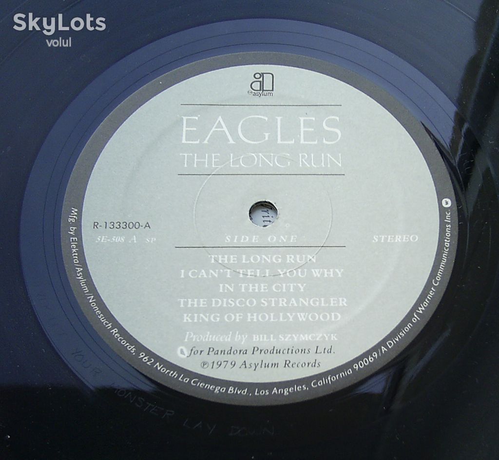EAGLES The Long Run LP VG++/VG - фото фото фото 3