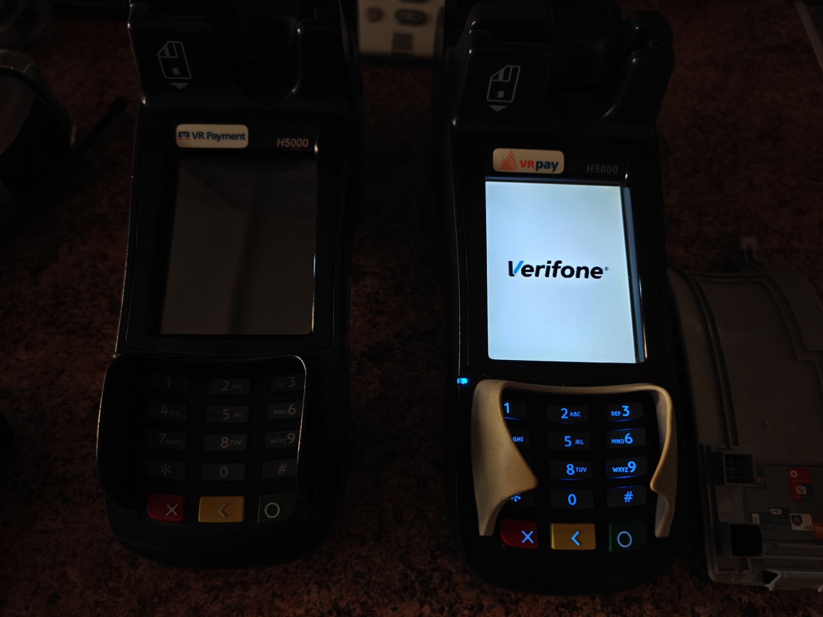 Торгівельне обладнання, POS термінали VeriFone H5000 2 шт з США! - фото фото фото 1