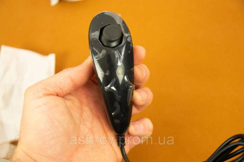 Джойстик, нунчак, для, Nintendo Wii, RVL-003, nunchuk,Black - фото фото фото 5