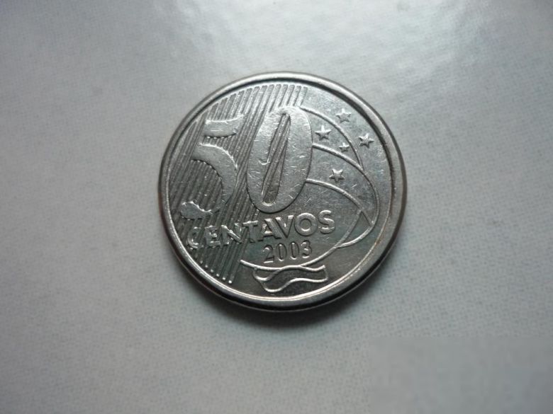 Бразилия 50 сентаво 2003 - фото фото фото 0