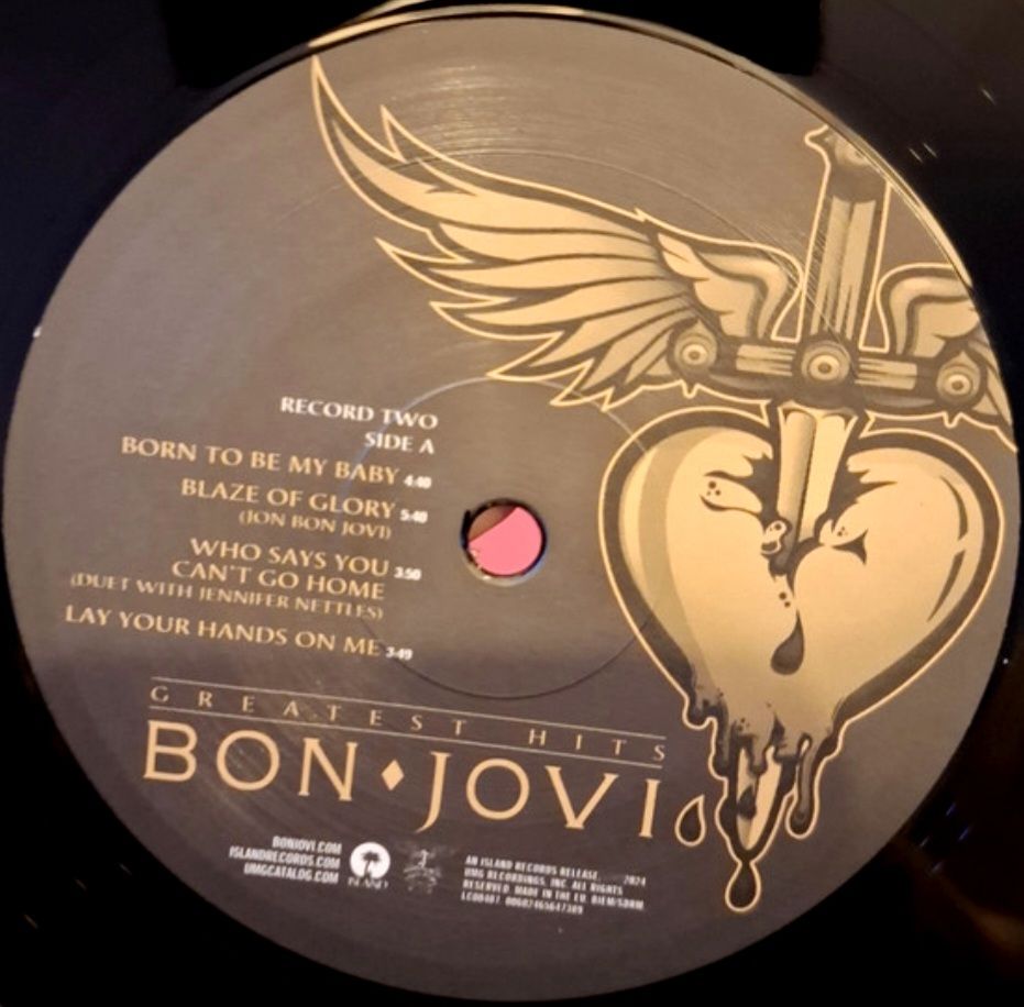 Bon Jovi - Greatest Hits - 1984-2024.  (2LP). 12. Vinyl. Пластинки. Europe. S/S. - фото фото фото 5