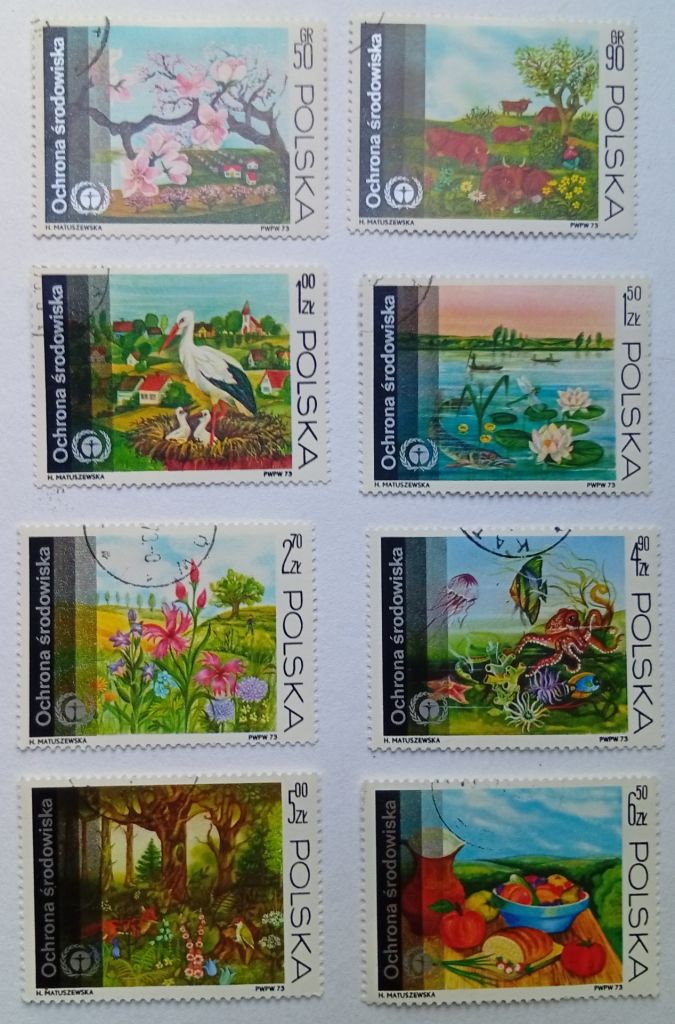 Польша 1973 Искусство, живопись, гашеные - фото фото фото 0