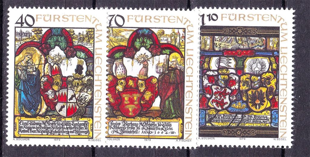 ZM Лихтенштейн  1979 г  MNH - искусство - фото фото фото 0