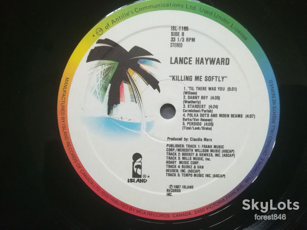Lance Hayward-Killing me softly   (1)-NM-Канада - фото фото фото 6