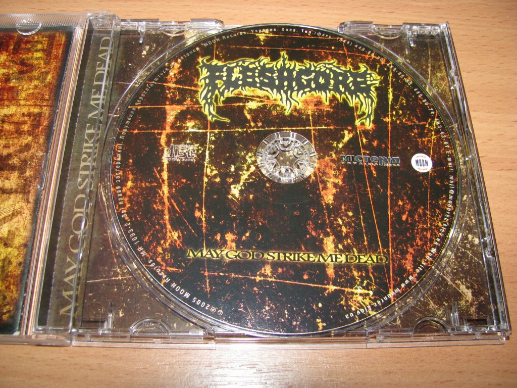 FLESHGORE - May God Strike Me Dead   (2005 Moon Records) - фото фото фото 2
