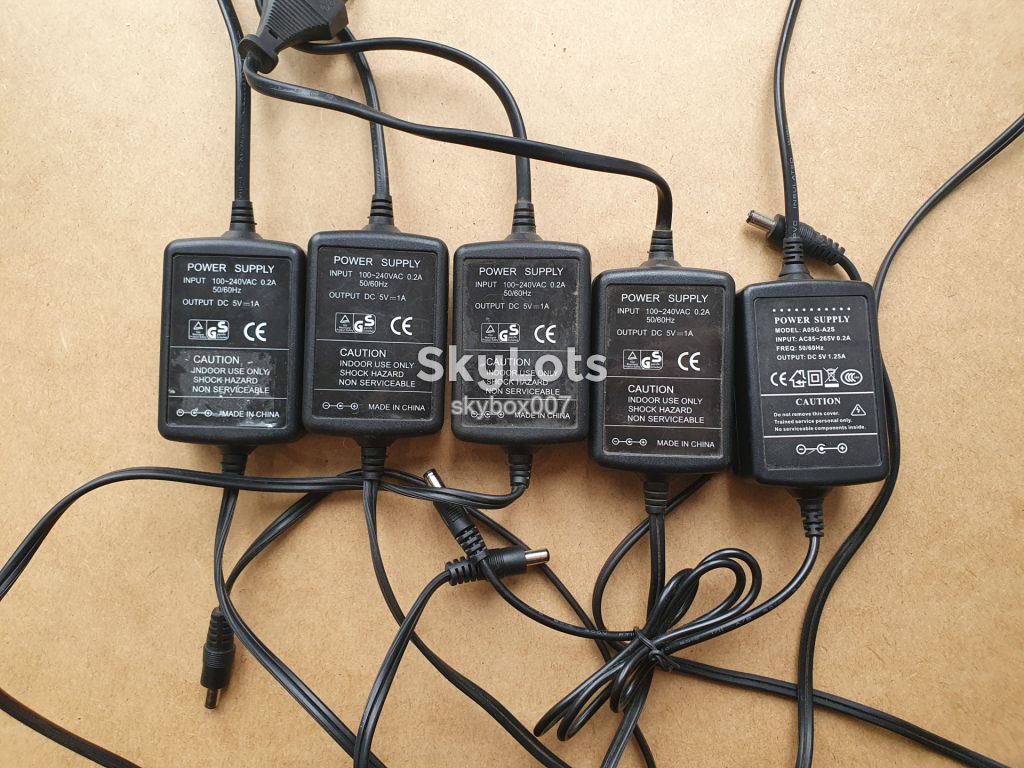 Блоки живлення Power Supply 5V 1A / A05G-A2S    (5шт) №12 - фото фото фото 0
