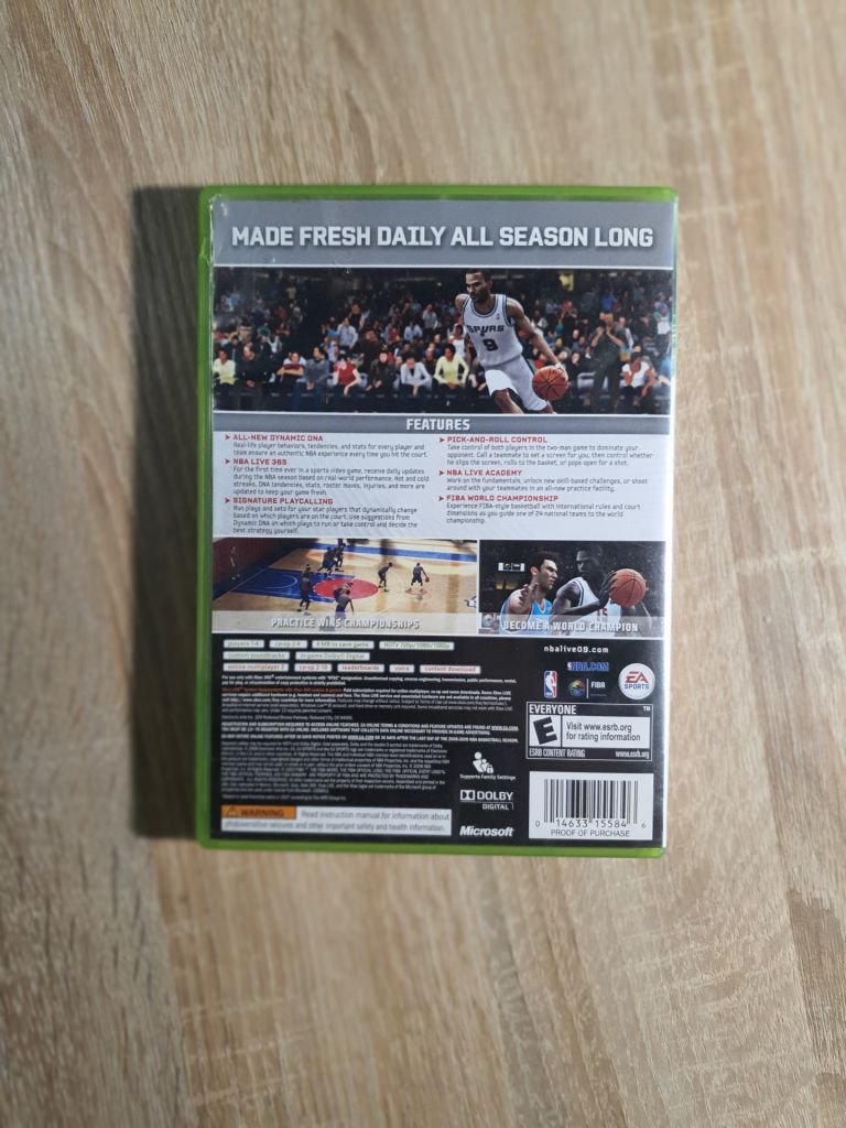 Диск xbox 360 nba 9 - фото фото фото 1