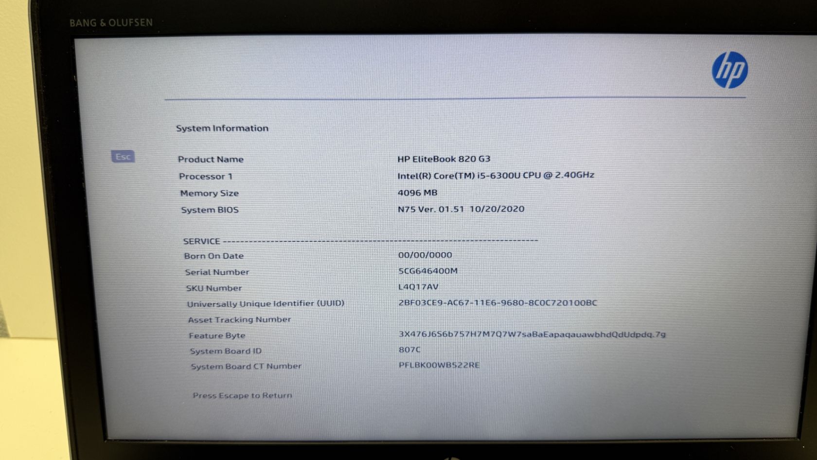 Ноутбук HP EliteBook  820 G3 Intel Core i5-6300U  ID 00339 - фото фото фото 10
