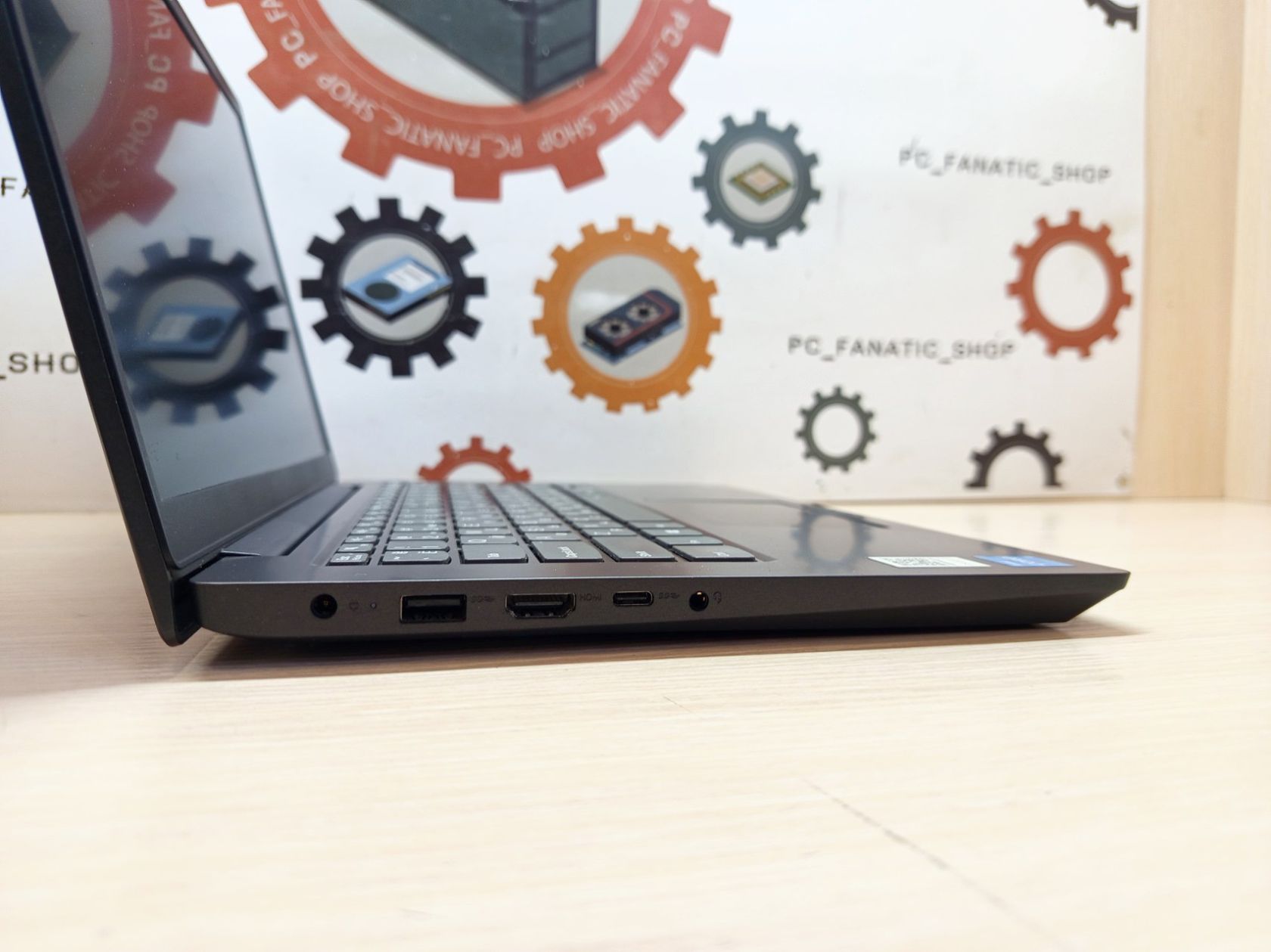 Ноутбук Lenovo V14 G2 ITL  (Intel i3-1115G4/8/128F/int/W10Pro) Black - фото фото фото 2
