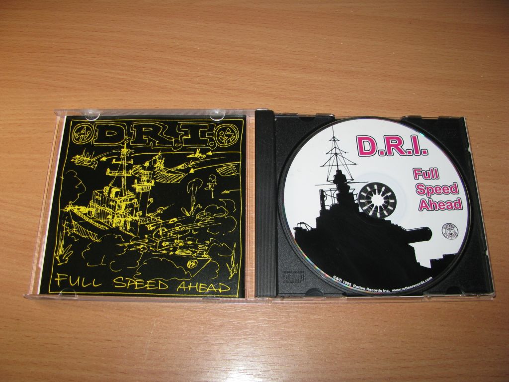 D.R.I. - Full Speed Ahead  (1995 Rotten, USA) - фото фото фото 1