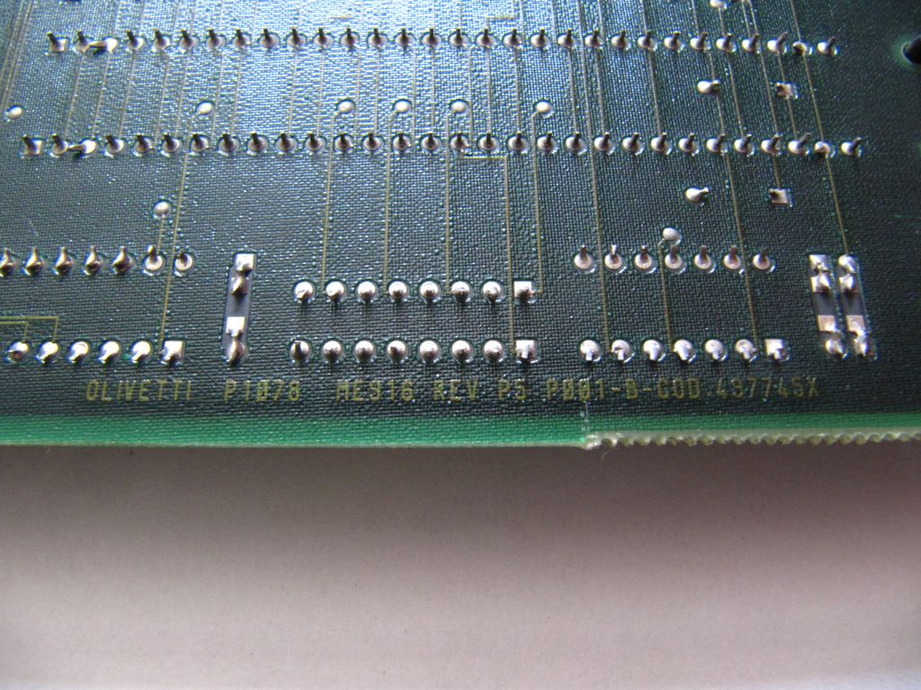 Рідкість - Olivetti P1078 ME916 Internal Memory Expansion Card, 1988 рік - фото фото фото 9