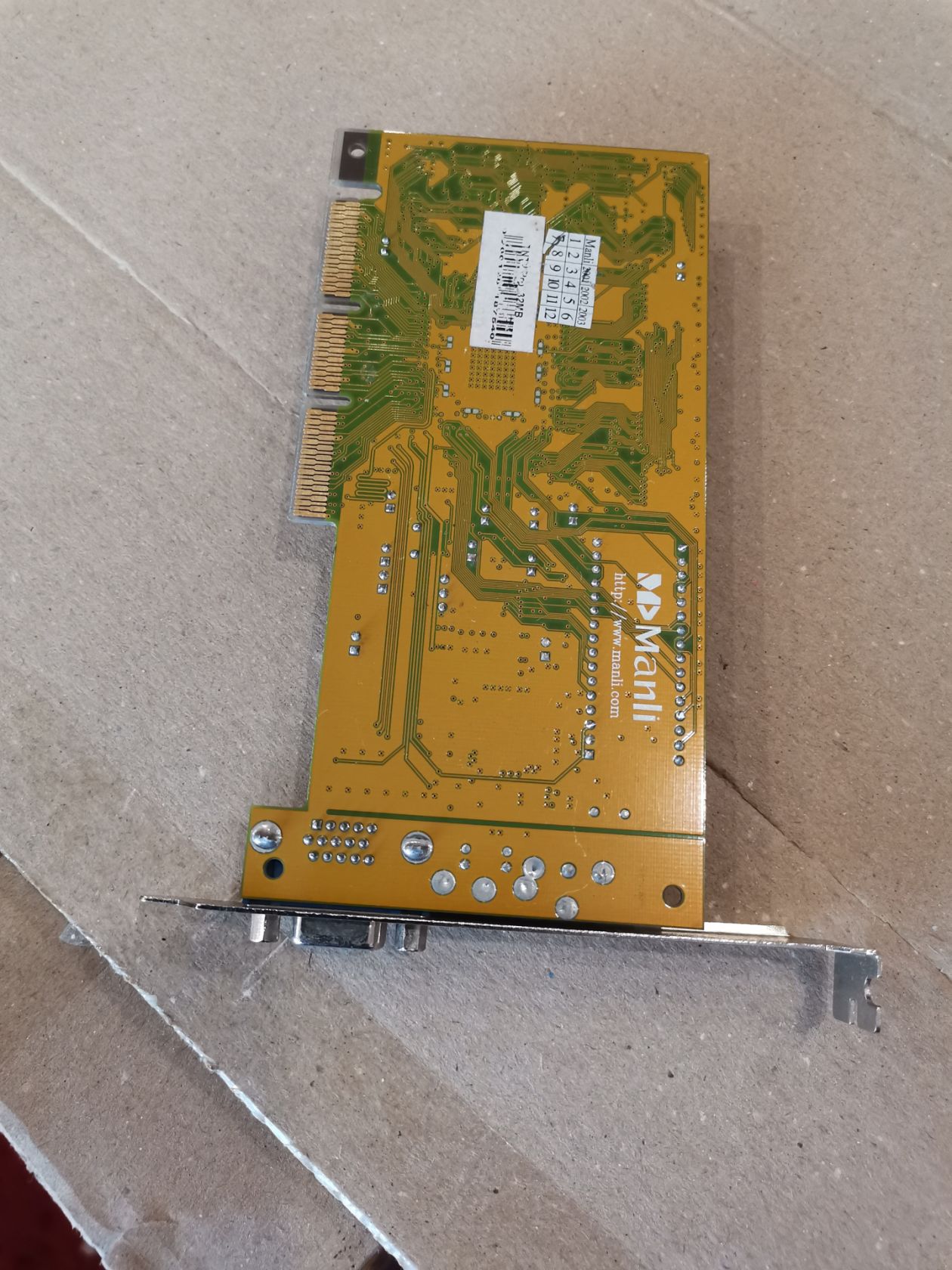 Видеокарта Manli TNT2 Pro 32mb AGP - фото фото фото 6