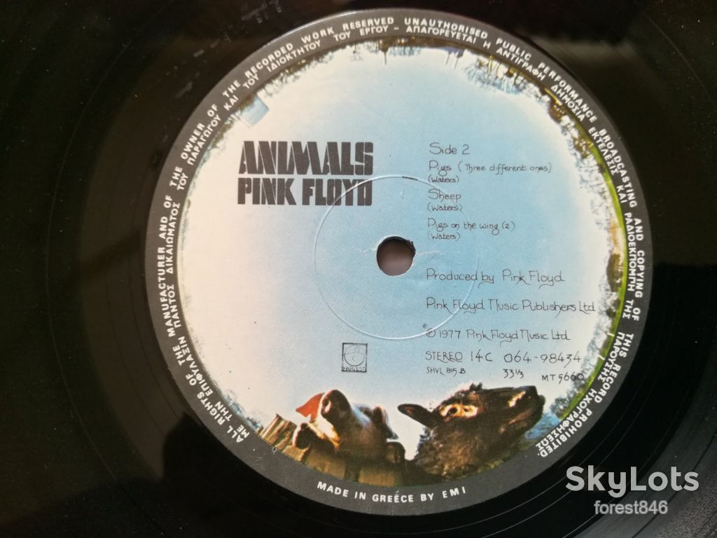 Pink Floyd-Animals-NM+, Греція - фото фото фото 7