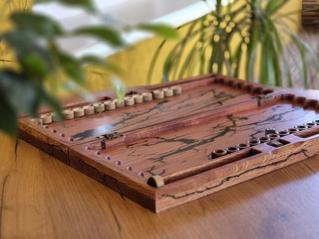 Авторські нарди ручної роботи - фото фото фото 3
