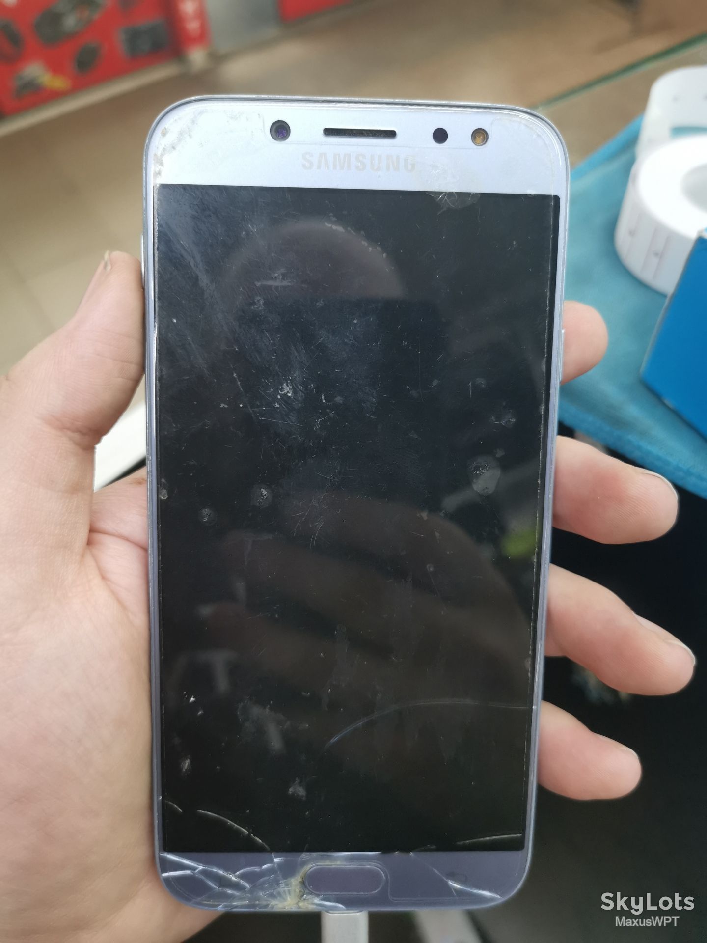 #2156 Sklad samsung j7 j730 blue - фото фото фото 0