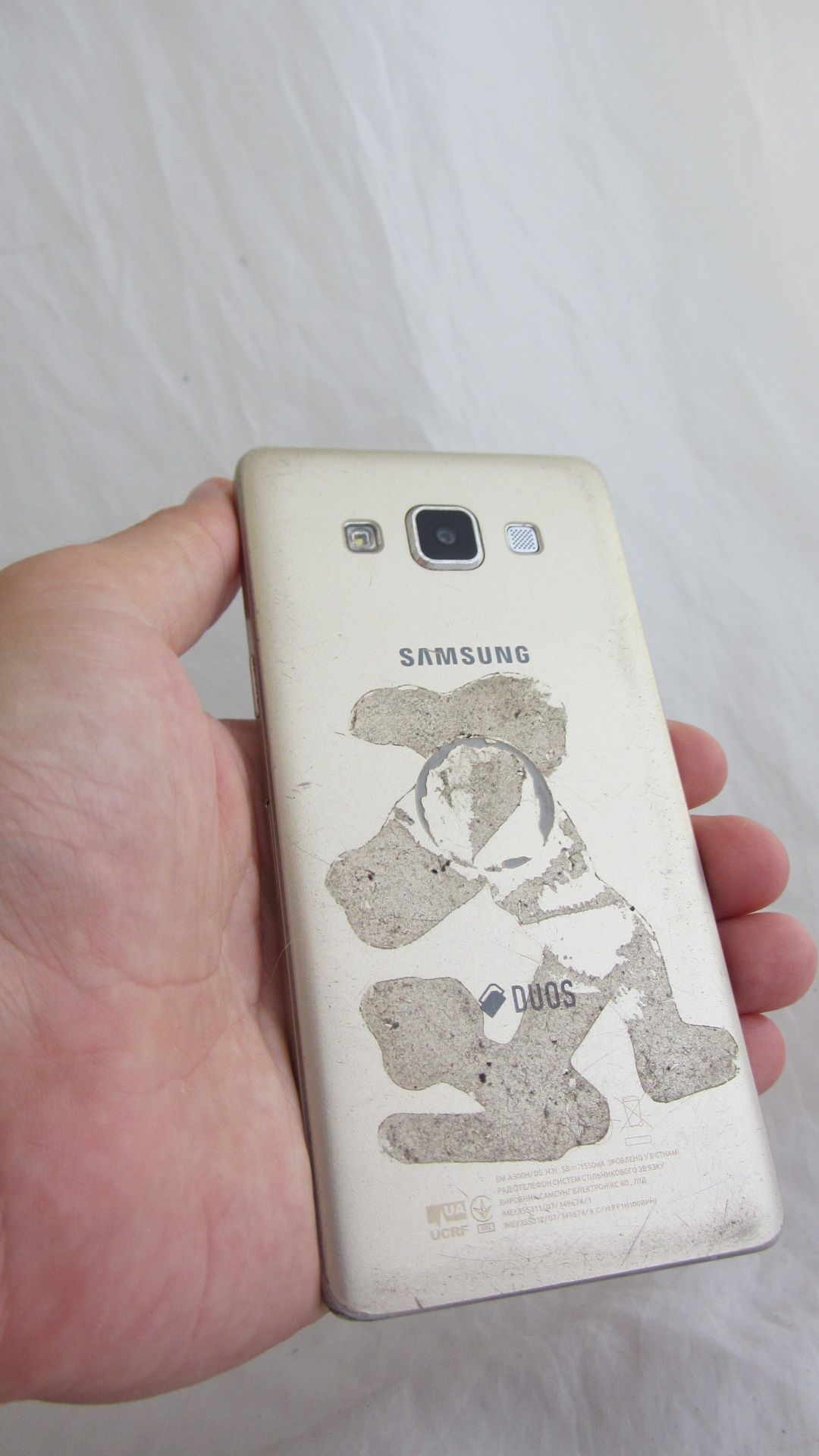 Samsung Galaxy A5 A500H/DS Gold - фото фото фото 3