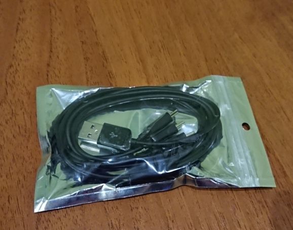 Шнур зарядки телефонов  usb 2.0 in 3 micro usb - фото фото фото 1