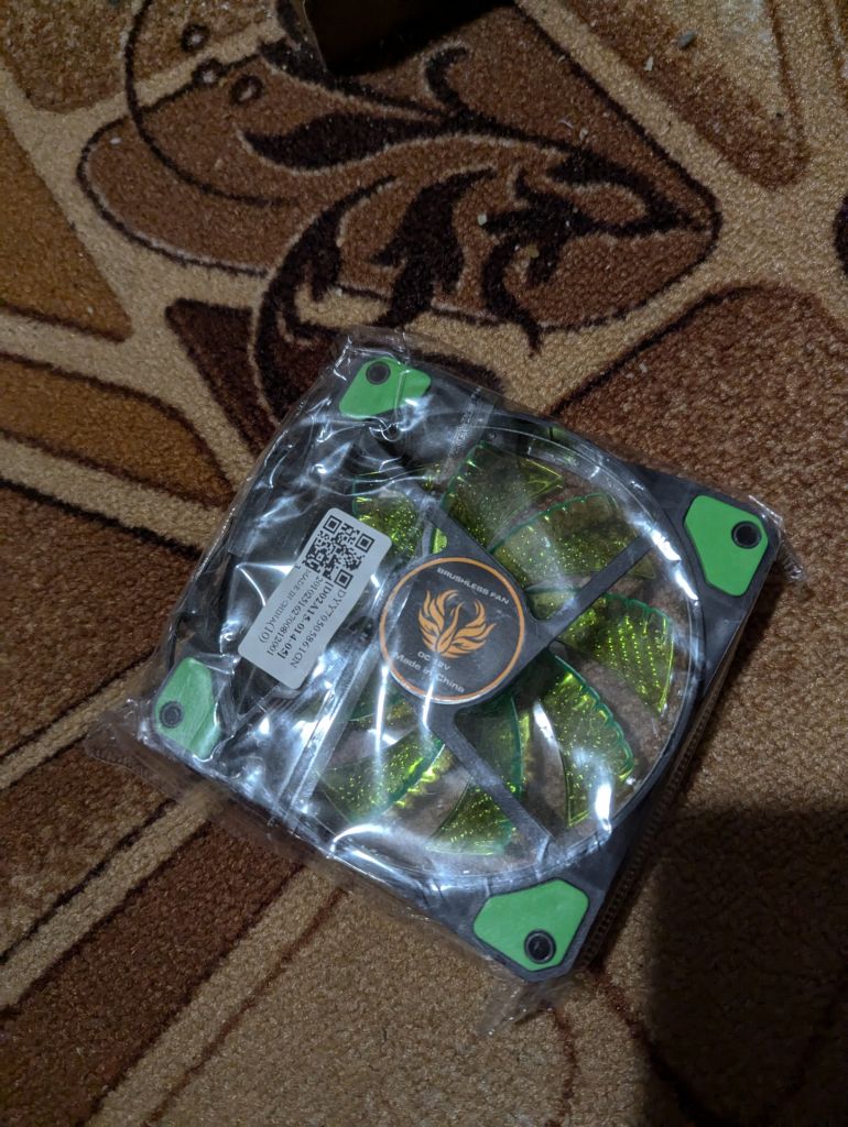 Кулер BrusHless Fan 120mm 3pin Molex 12cm 12см 120мм вентилятор - фото фото фото 0