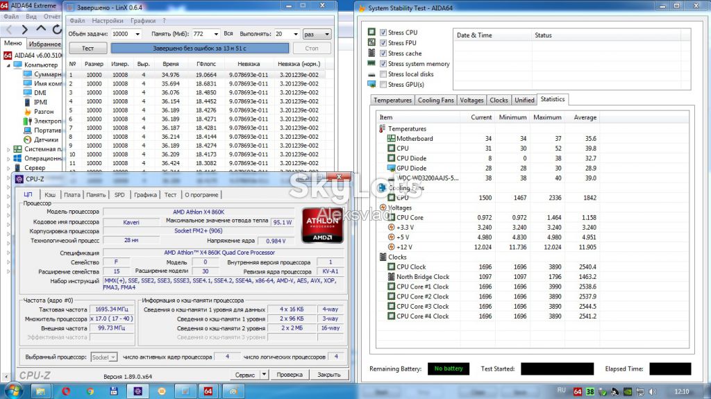 AMD Athlon X4 860K 3.7GHz 4MB AD860KXBI44JA 95W Socket FM2+ - фото фото фото 10
