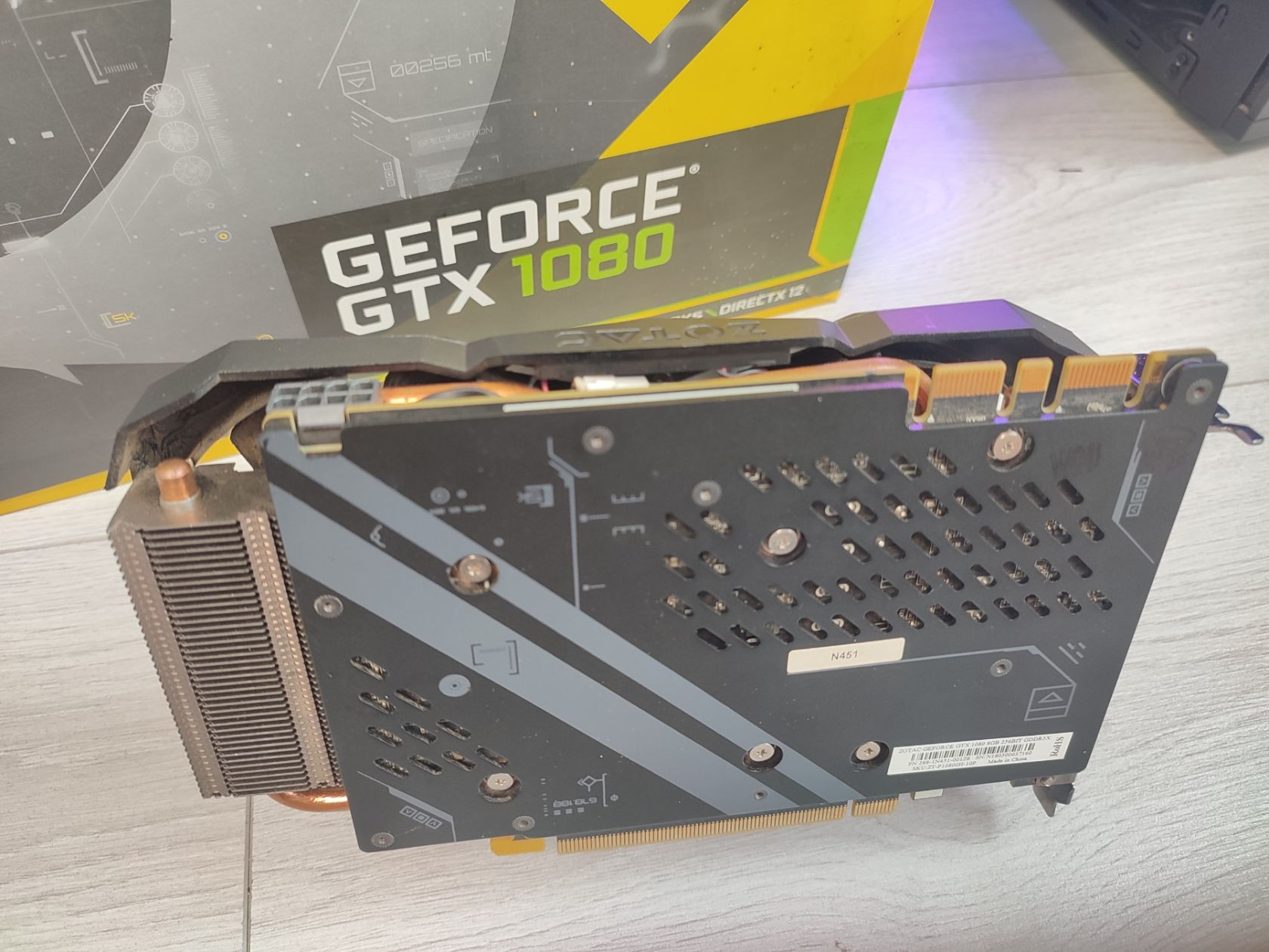 Видеокарта Zotac GeForce GTX 1080 8GB GDDR5X - фото фото фото 2