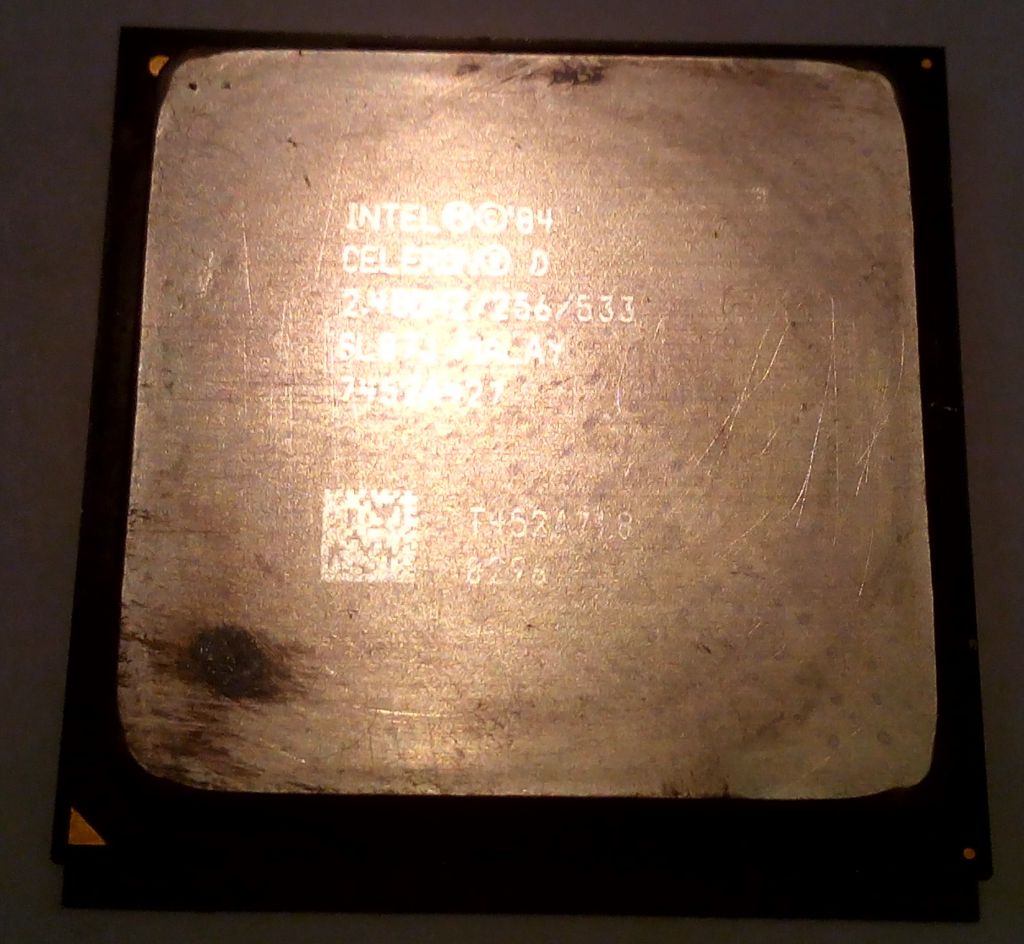 Процессор сокет 478 Intel Celeron D 2.40GHz 256K 533 - фото фото фото 0