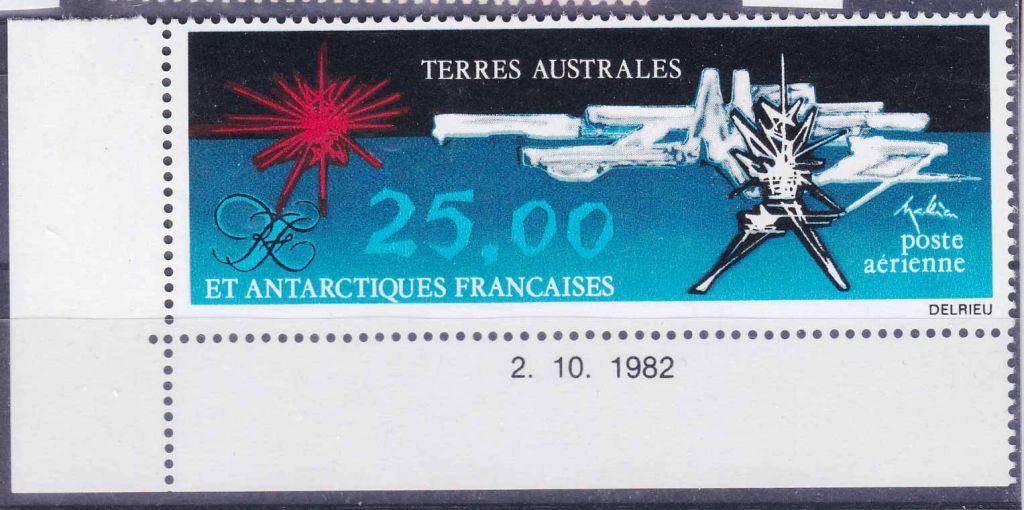 Космос .  ТААФ / TAAF 1982 г MNH - - фото фото фото 0