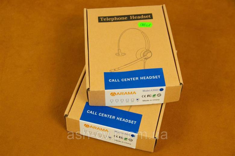 Гарнітура Headset Call Center Headset A200D - фото фото фото 3