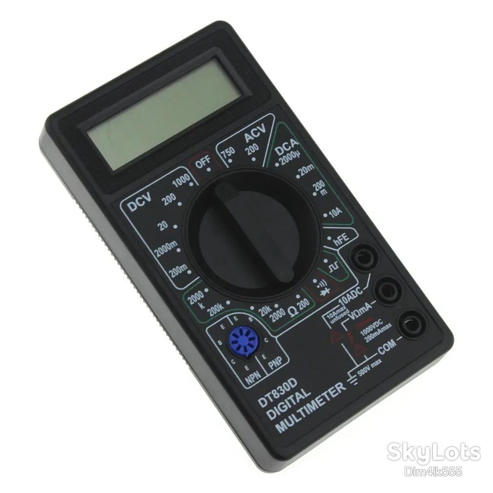 Мультиметр DT-830B - фото фото фото 8