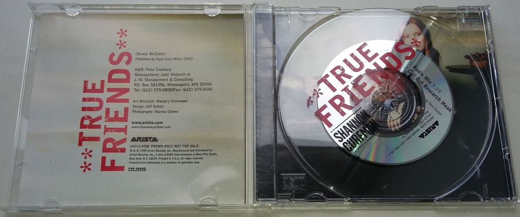 SHANNON CURFMAN True Friends  CD, Single US - фото фото фото 1