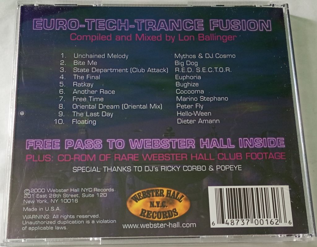 DJ POPEYE TranzWorld 3 CD US &amp; Taiwan - фото фото фото 2