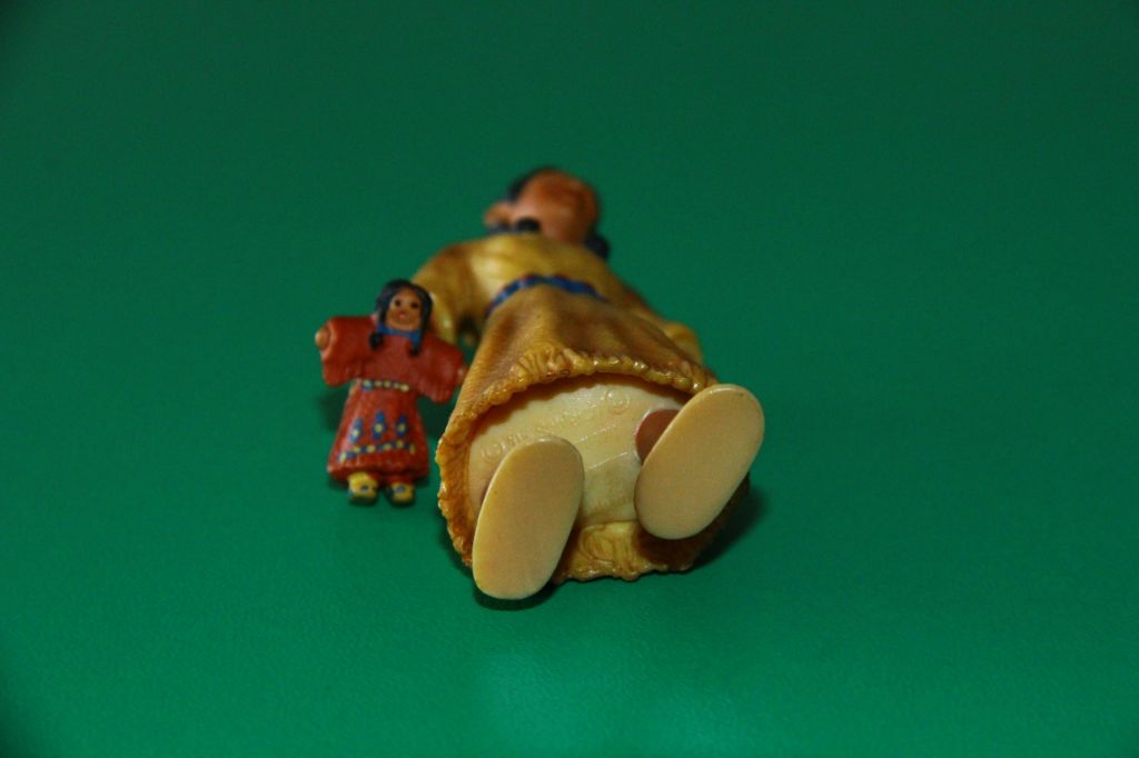 ІНДІАНКА дівчинка индеец СІУ SCHLEICH 90-100мм ФРН ФРГ - фото фото фото 4